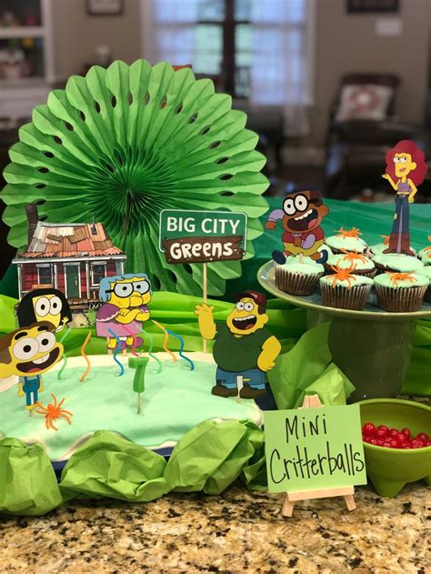 big city greens birthday party